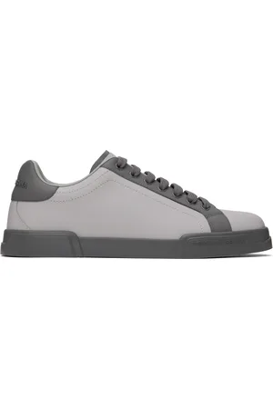 Dolce & Gabbana Gray Portofino Light Sneakers