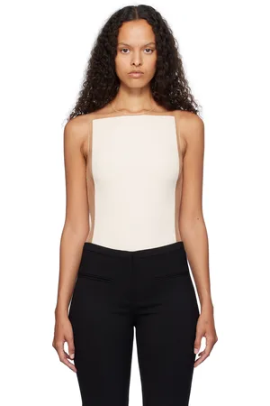 Courrèges Off-White Illusion Bodysuit