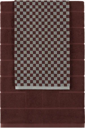 BAINA Burgundy & Blue Solitary 12 Set