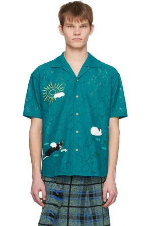 Andersson Bell Blue Summer Garden Shirt