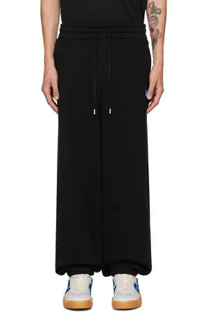 Ader Error Black TRS Tag 01 Sweatpants
