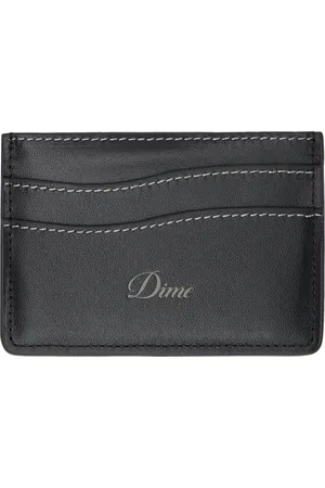 DIME Black Cursive Card Holder