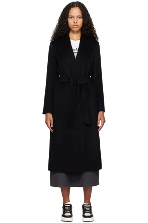 Max Mara Black Loriana Coat
