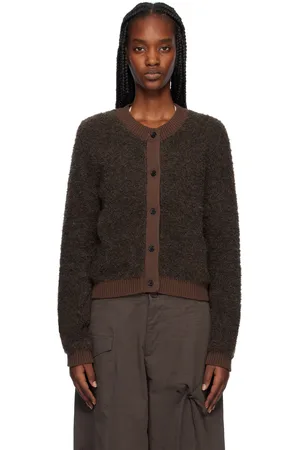 Deiji Studios Brown Looped Cardigan