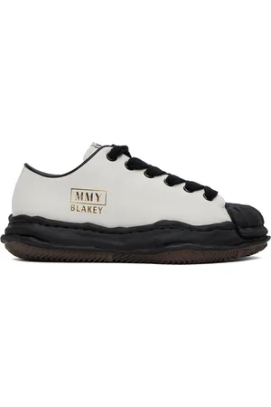 Maison Mihara Yasuhiro White & Black Sculptural Sneakers