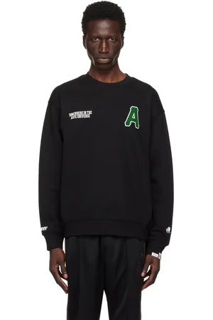A Bathing Ape Black Basic Sweatshirt