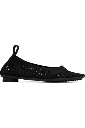 Bottega Veneta Black Atomic Ballerina Flats