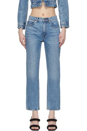 Alexander Wang Blue OG High-Rise Stovepipe Jeans
