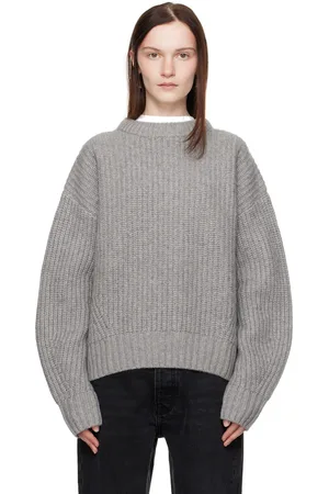 AYA MUSE Gray Crewneck Sweater