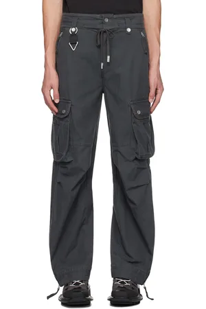 C2H4 Gray Volcano Cargo Pants