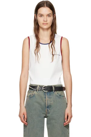 Carter Young SSENSE Exclusive White Tank Top
