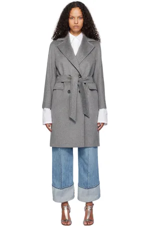Max Mara Gray Astro Coat