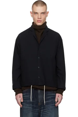 NANAMÍCA Navy Cotton Wool Deck Jacket
