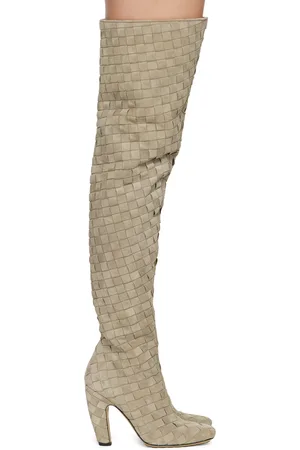 Bottega Veneta Gray Canalazzo Boots