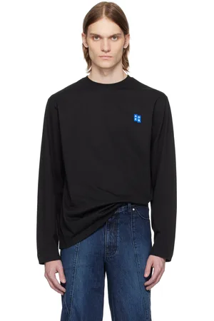 Ader Error Black Sig; TRS Tag 01 LS T-shirt