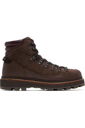 Moncler Brown Peka Trek Boots