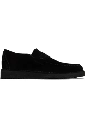 Clarks Black Nomad Loafers