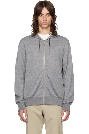 Paul Smith Grey Signature Stripe Hoodie