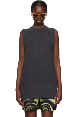 Nanushka Gray Leela Vest