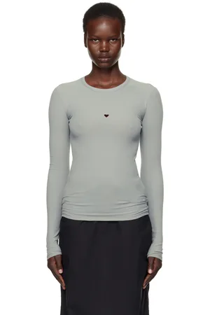 Baserange Blue Heart Long Sleeve T-shirt