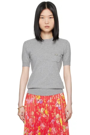 VERSACE Gray Medusa Sweater