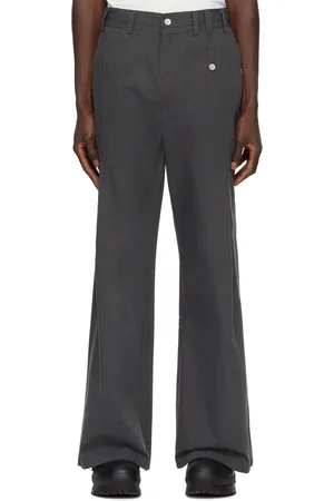 C2H4 Black Swing Trousers