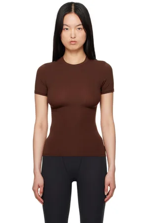 SKIMS Brown Fits Everybody T-Shirt