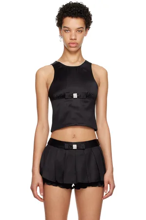 Shushu/Tong Black Sleeveless Tank Top
