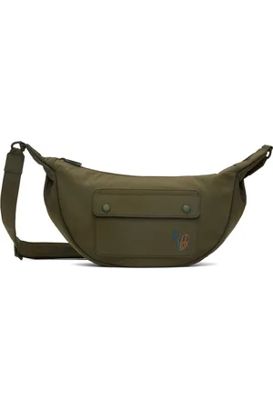 Paul Smith Khaki Crescent Bag