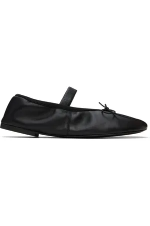 Proenza Schouler Black Glove Mary Jane Ballerina Flats