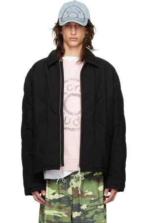 Acne Studios Black Padded Quilted Jacket