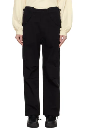 NANAMÍCA Black Straight Cut Cargo Pants