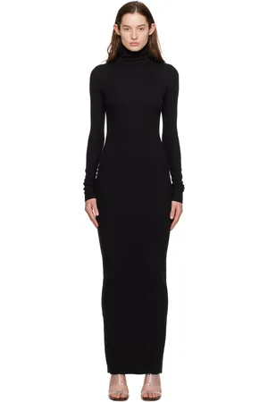 ÉTERNE Turtleneck Maxi Dress