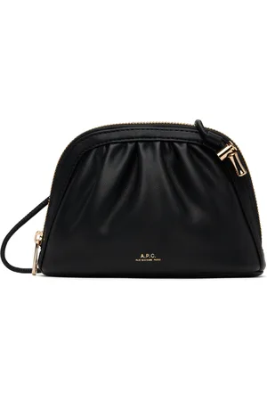 A.P.C. Black Ninon Small Drawstring Bag