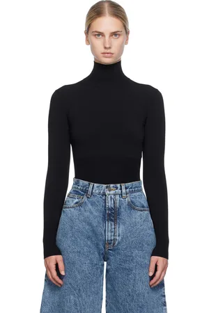 Alaïa Black Rib Turtleneck