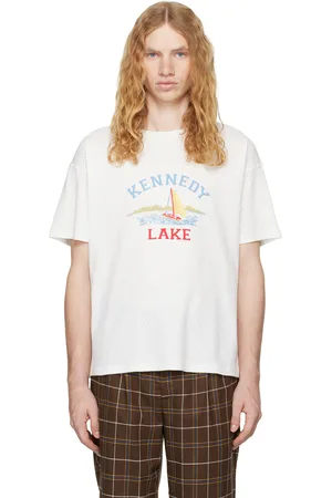 BODE White Kennedy Lake T-shirt