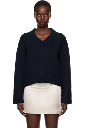 Lisa Yang Navy Aletta Sweater