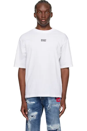 Dsquared2 White Loose Fit T-Shirt