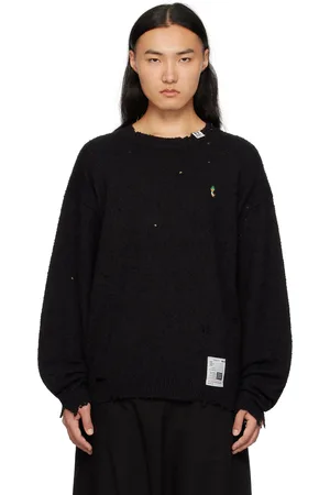 Maison Mihara Yasuhiro Distressed Knit Sweater