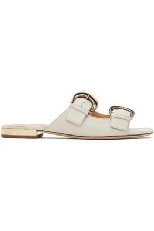 Chloé Off-White Alizè Sandals