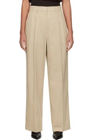 DUNST Double-Pleated Chino Trousers