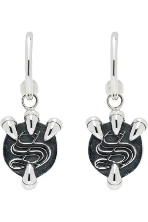 Stolen Girlfriends Club Silver Claw Anchor Earrings