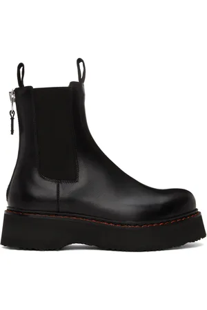 R13 Single Stack Chelsea Boots