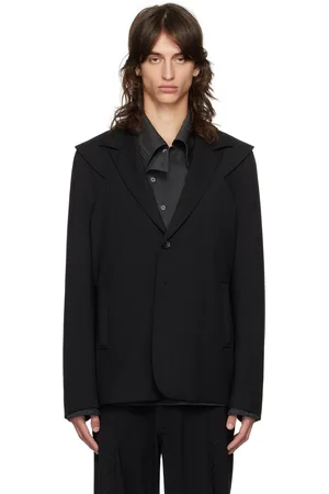 Kiko Kostadinov Black Bendix Tailored Blazer