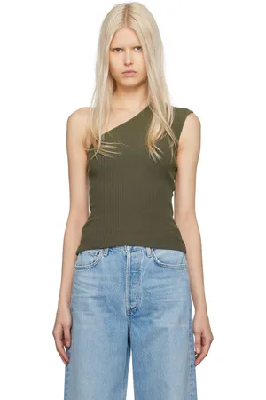 AGOLDE Gray Nessa Tank Top
