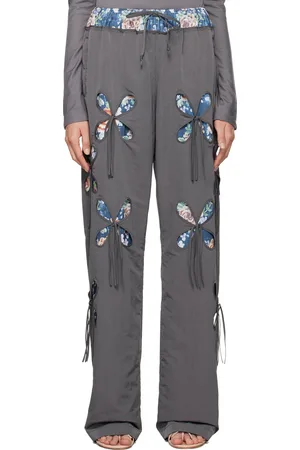 J.KIM Gray Petal Track Pants