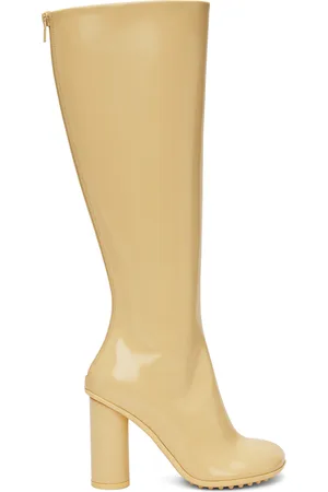 Bottega Veneta Yellow Atomic Tall Boots