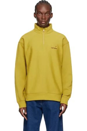Carhartt Yellow American Script Sweatshirt