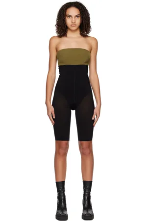 Yuzefi Black Hook-Eye Shorts