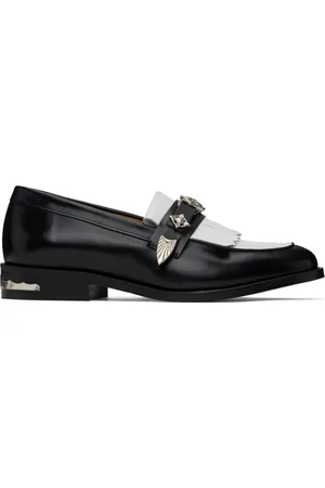 TOGA VIRILIS & White Fringe Loafers